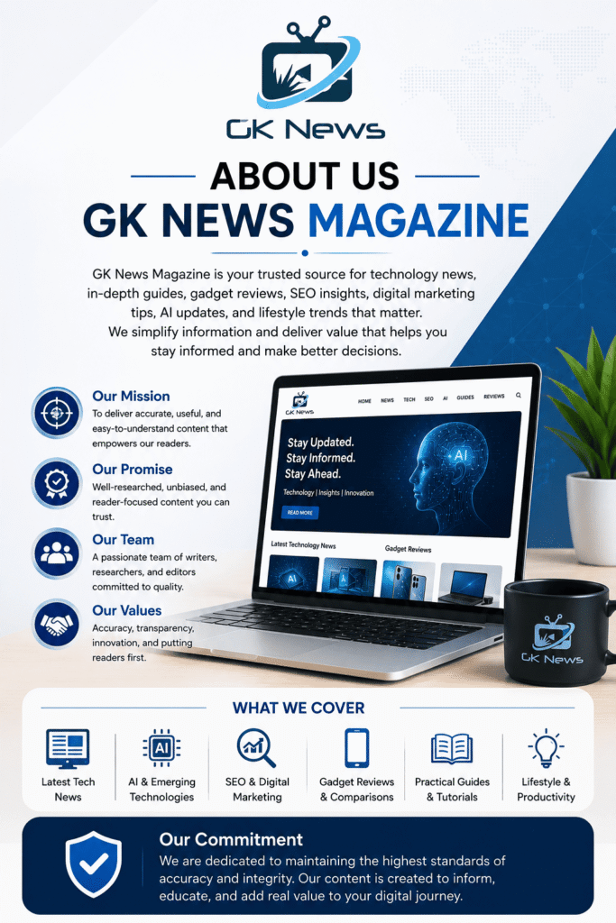 About GK News Magazine