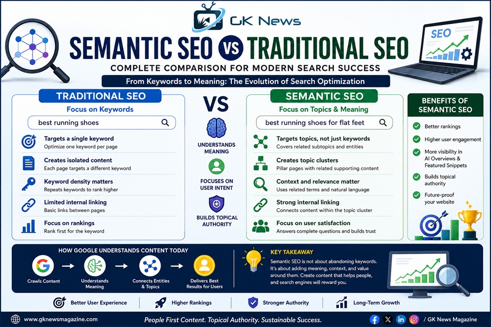 Semantic SEO vs Traditional SEO